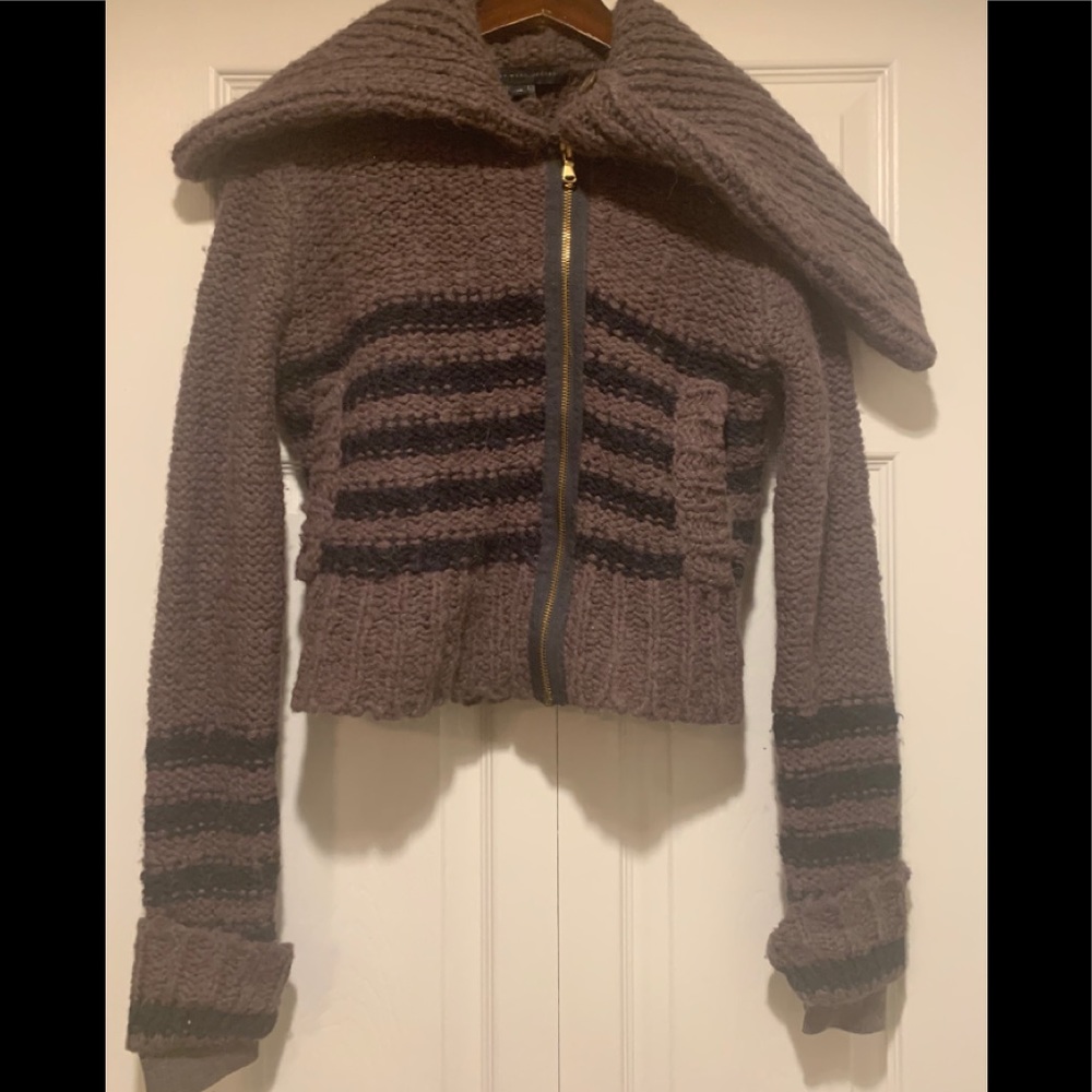Marc by Marc Jacobs Cropped Wool Sweater